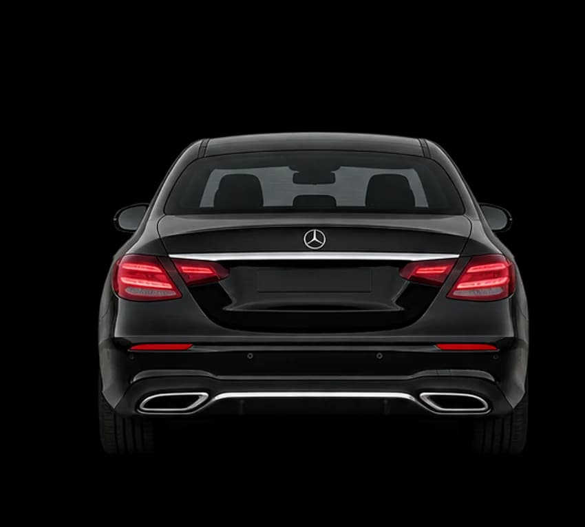 Mercedes-Benz E-Klasse oder ähnlich: Heckansicht, illustrative Darstellung